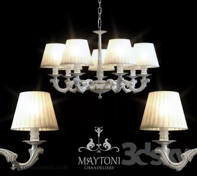 3DSKYFREE – CLASSIC - LIGHT - CEILING 3DS MAX MODELS