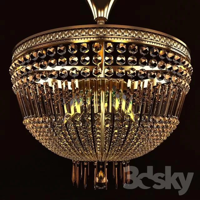 3DSKYFREE – CLASSIC - LIGHT - CEILING 3DS MAX MODELS