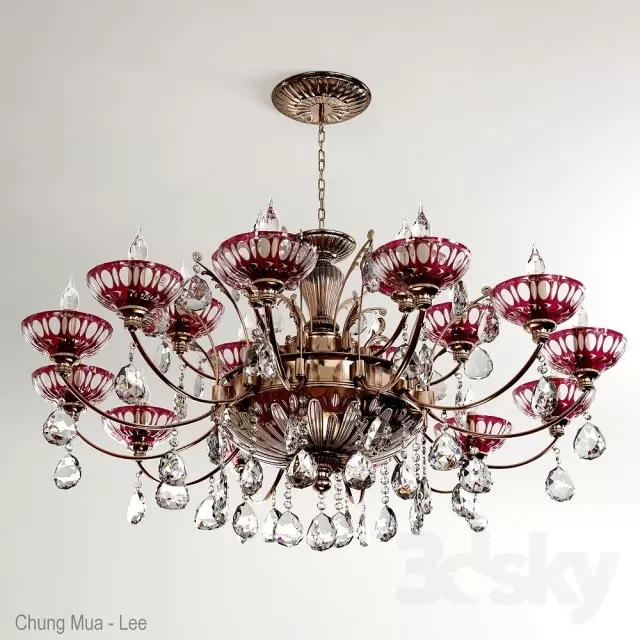 3DSKYFREE – CLASSIC - LIGHT - CEILING 3DS MAX MODELS