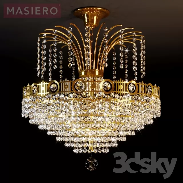 3DSKYFREE – CLASSIC - LIGHT - CEILING 3DS MAX MODELS