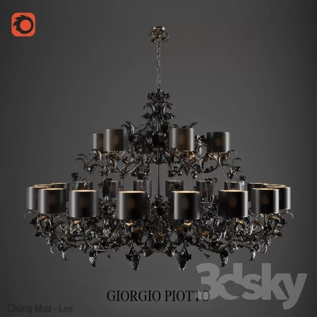 3DSKYFREE – CLASSIC - LIGHT - CEILING 3DS MAX MODELS