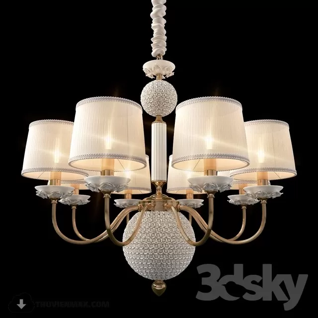 3DSKYFREE – CLASSIC - LIGHT - CEILING 3DS MAX MODELS