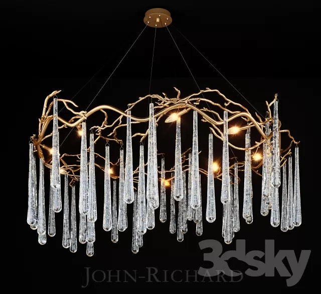 3DSKYFREE – CLASSIC - LIGHT - CEILING 3DS MAX MODELS