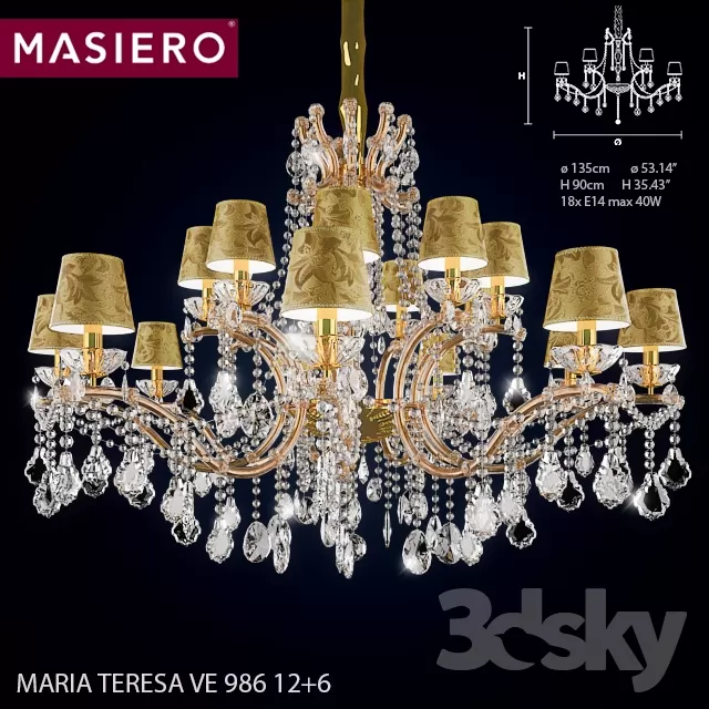 CLASSIC - LIGHT - CEILING 3D MODELS