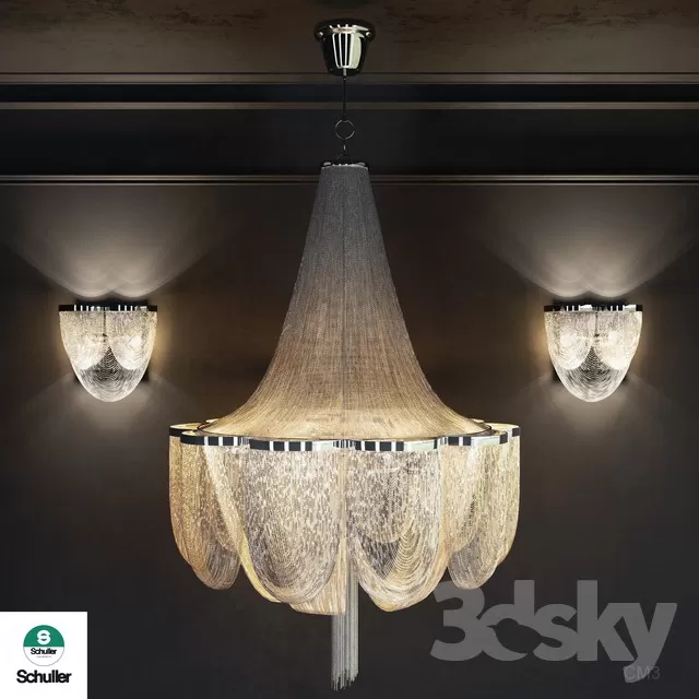 3DSKYFREE – CLASSIC - LIGHT - CEILING 3DS MAX MODELS