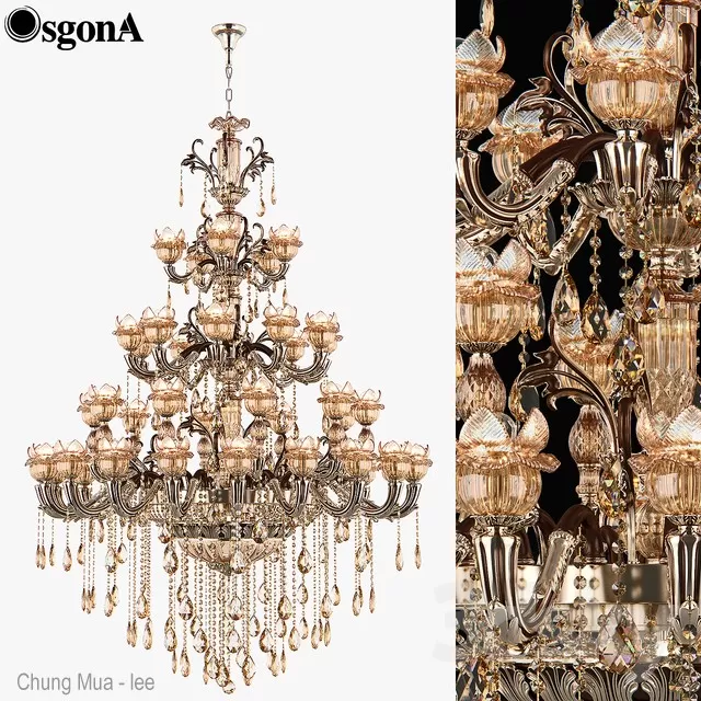 3DSKYFREE – CLASSIC - LIGHT - CEILING 3DS MAX MODELS