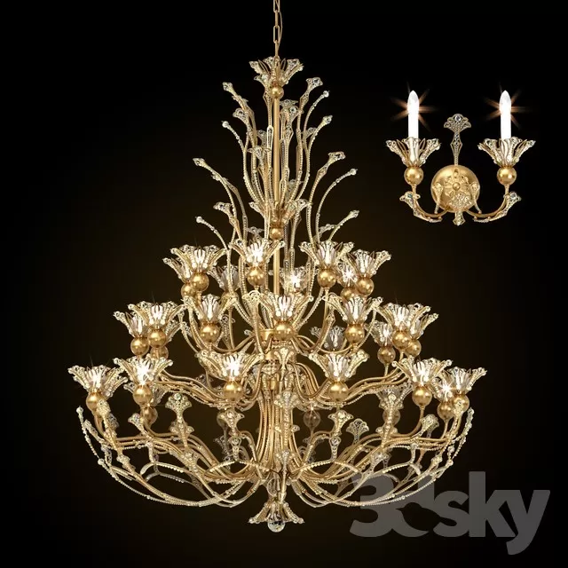 DECOR HELPER – CLASSIC – LIGHT – CEILING 3D MODELS – 167