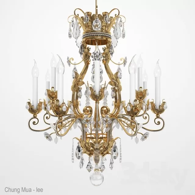 3DSKYFREE – CLASSIC - LIGHT - CEILING 3DS MAX MODELS