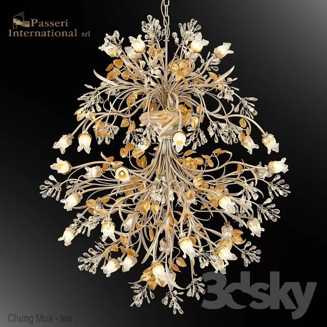 3DSKYFREE – CLASSIC - LIGHT - CEILING 3DS MAX MODELS