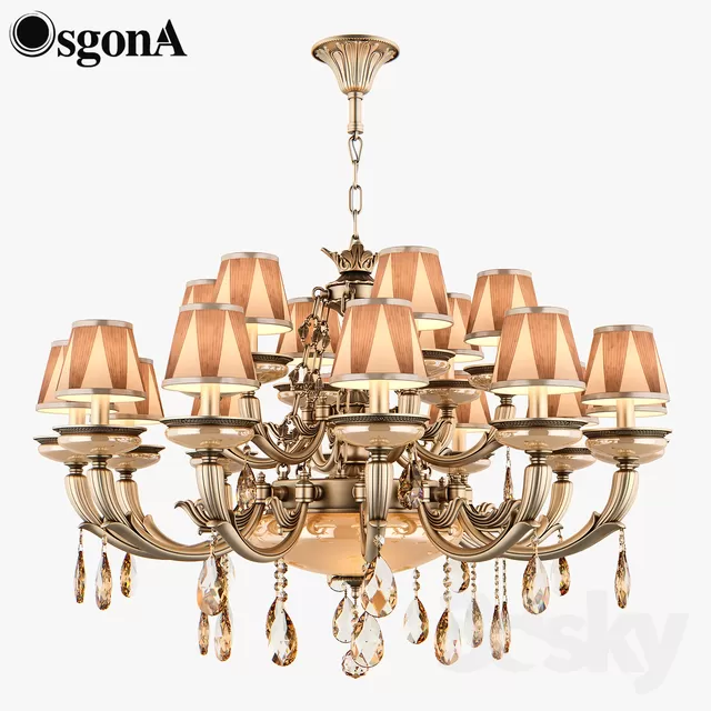 3DSKYFREE – CLASSIC - LIGHT - CEILING 3DS MAX MODELS