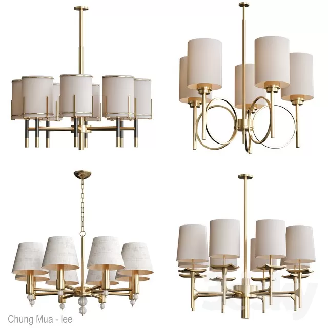 3DSKYFREE – CLASSIC - LIGHT - CEILING 3DS MAX MODELS