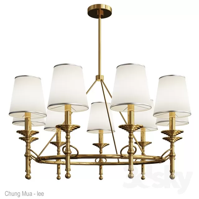 3DSKYFREE – CLASSIC - LIGHT - CEILING 3DS MAX MODELS