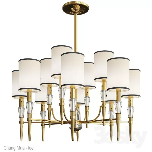 3DSKYFREE – CLASSIC - LIGHT - CEILING 3DS MAX MODELS