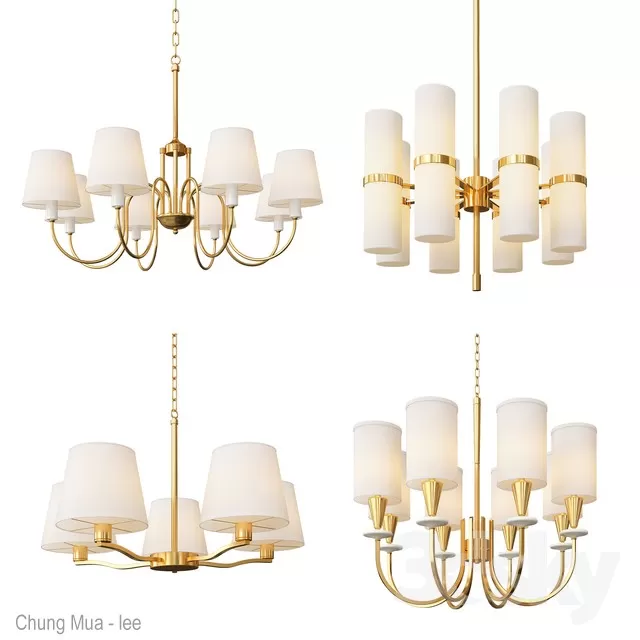 3DSKYFREE – CLASSIC - LIGHT - CEILING 3DS MAX MODELS