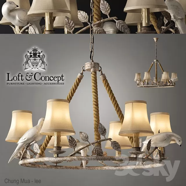 3DSKYFREE – CLASSIC - LIGHT - CEILING 3DS MAX MODELS