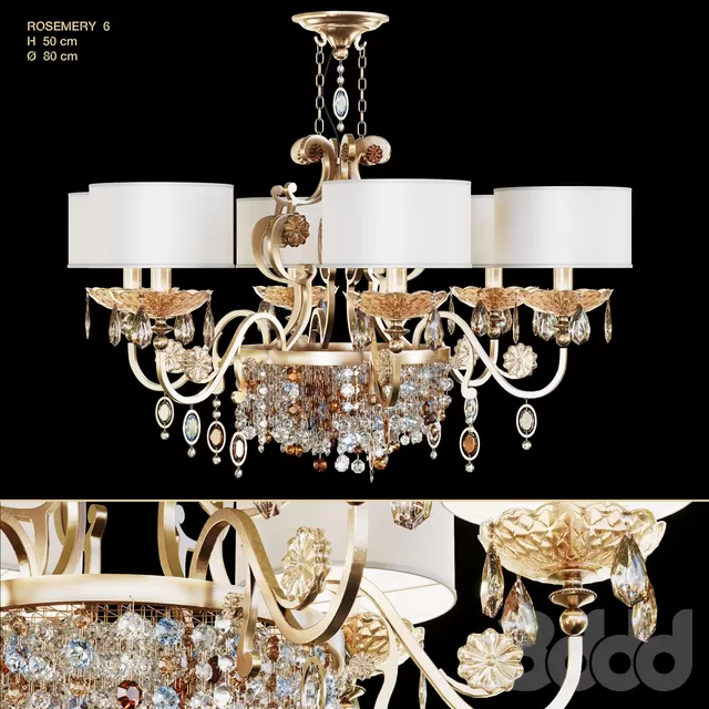 3DSKYFREE – CLASSIC - LIGHT - CEILING 3DS MAX MODELS