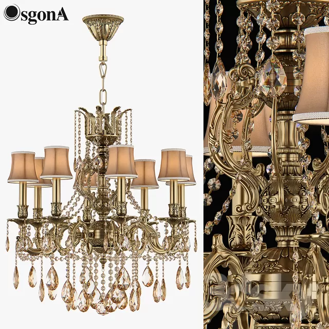 3DSKYFREE – CLASSIC - LIGHT - CEILING 3DS MAX MODELS