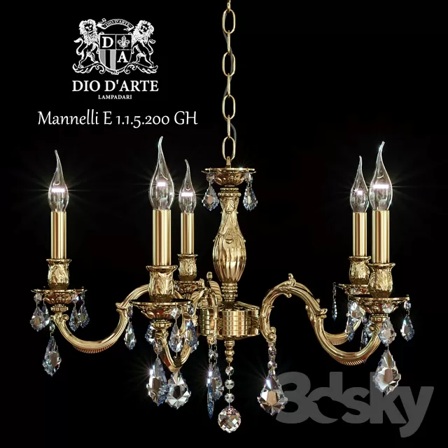 3DSKYFREE – CLASSIC - LIGHT - CEILING 3DS MAX MODELS