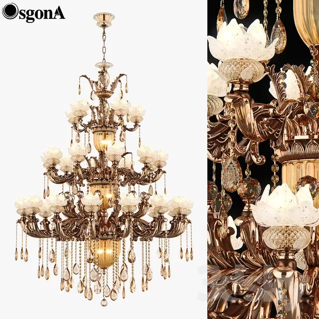 3DSKYFREE – CLASSIC - LIGHT - CEILING 3DS MAX MODELS