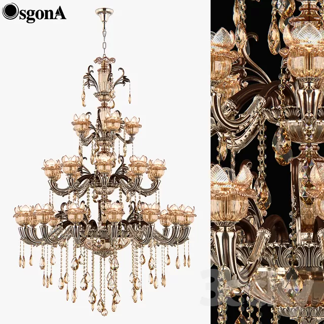 3DSKYFREE – CLASSIC - LIGHT - CEILING 3DS MAX MODELS