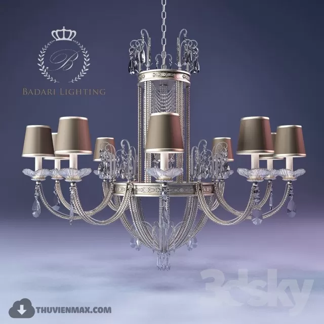 3DSKYFREE – CLASSIC - LIGHT - CEILING 3DS MAX MODELS