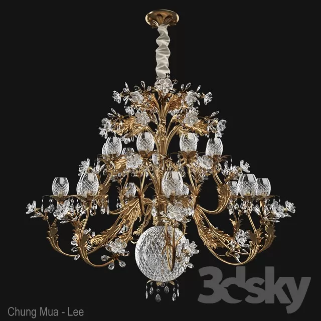 3DSKYFREE – CLASSIC - LIGHT - CEILING 3DS MAX MODELS