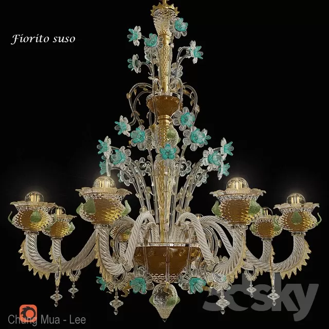 3DSKYFREE – CLASSIC - LIGHT - CEILING 3DS MAX MODELS