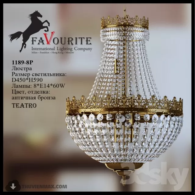 3DSKYFREE – CLASSIC - LIGHT - CEILING 3DS MAX MODELS