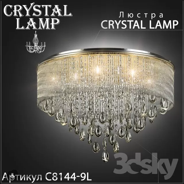 DECOR HELPER – CLASSIC – LIGHT – CEILING 3D MODELS – 10
