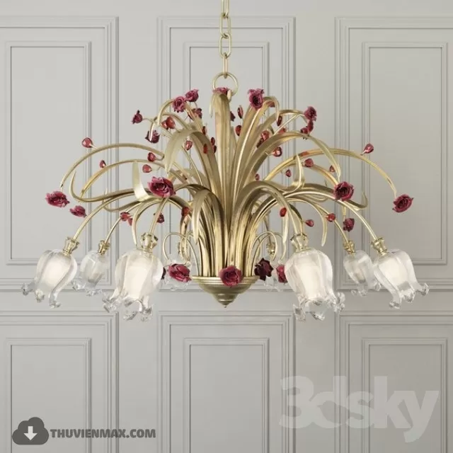 3DSKYFREE – CLASSIC - LIGHT - CEILING 3DS MAX MODELS