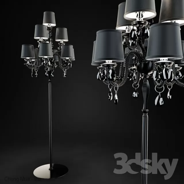 3DSKYFREE – CLASSIC - LIGHT - FLOOR 3DS MAX MODELS