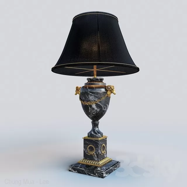 3DSKYFREE – CLASSIC - LIGHT - NIGHT LAMP 3DS MAX MODELS