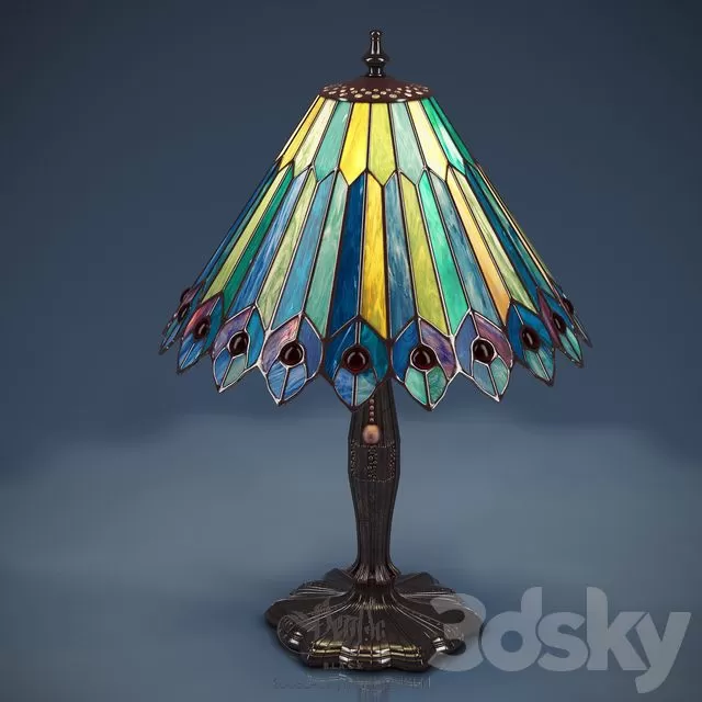 3DSKYFREE – CLASSIC - LIGHT - NIGHT LAMP 3DS MAX MODELS