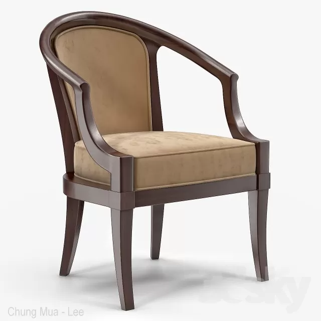 3DSKYFREE – CLASSIC - LIVINGROOM - ARMCHAIRS 3DS MAX MODELS