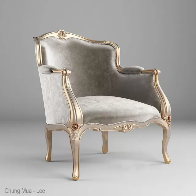 3DSKYFREE – CLASSIC - LIVINGROOM - ARMCHAIRS 3DS MAX MODELS