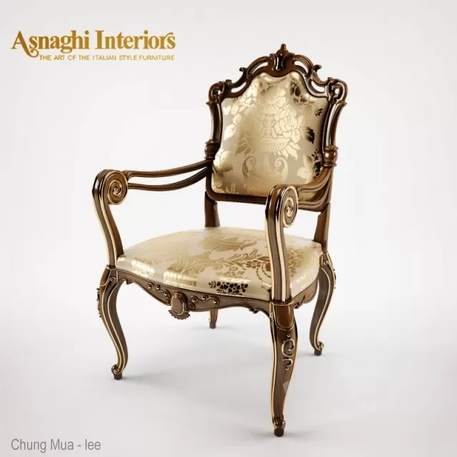 3DSKYFREE – CLASSIC - LIVINGROOM - ARMCHAIRS 3DS MAX MODELS