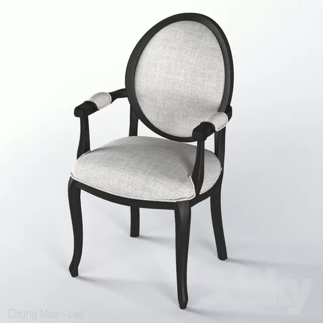 3DSKYFREE – CLASSIC - LIVINGROOM - ARMCHAIRS 3DS MAX MODELS