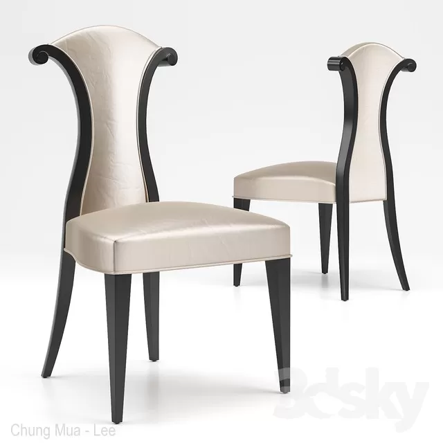 3DSKYFREE – CLASSIC - LIVINGROOM - CHAIR 3DS MAX MODELS