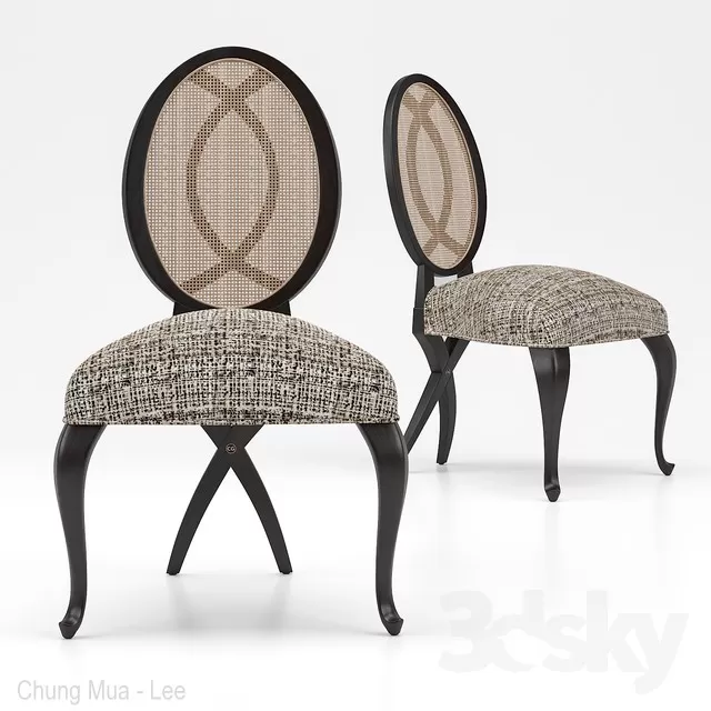 3DSKYFREE – CLASSIC - LIVINGROOM - CHAIR 3DS MAX MODELS