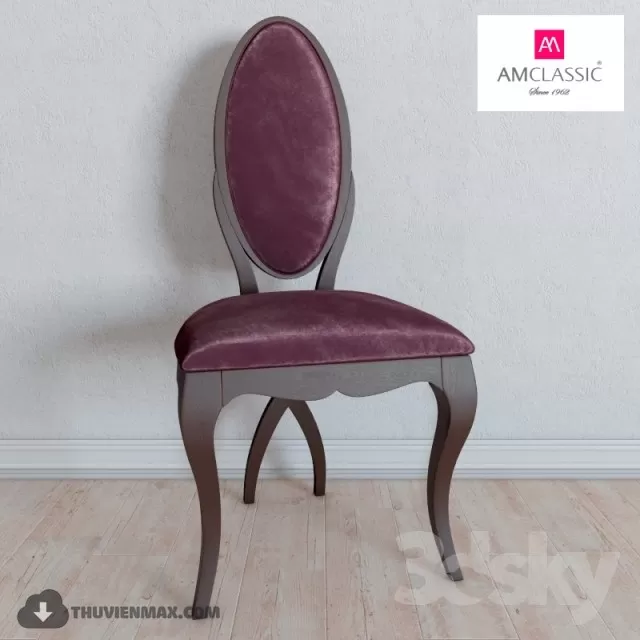3DSKYFREE – CLASSIC - LIVINGROOM - CHAIR 3DS MAX MODELS