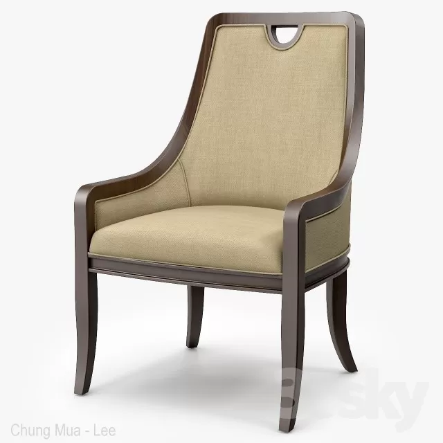 3DSKYFREE – CLASSIC - LIVINGROOM - CHAIR 3DS MAX MODELS