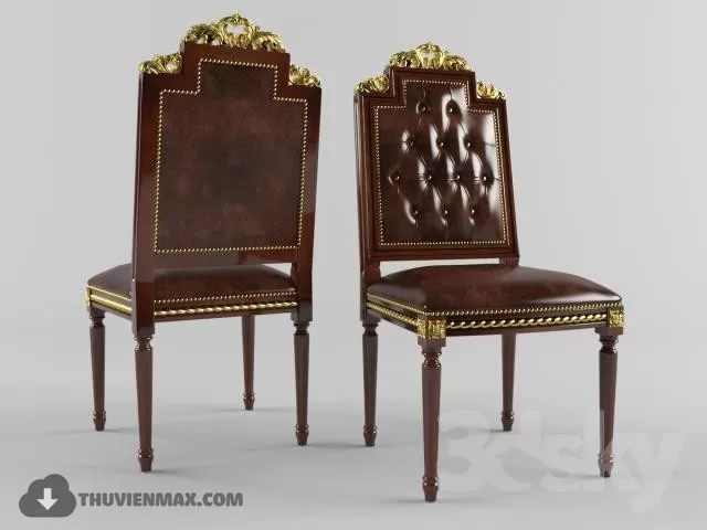 3DSKYFREE – CLASSIC - LIVINGROOM - CHAIR 3DS MAX MODELS