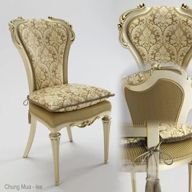 3DSKYFREE – CLASSIC - LIVINGROOM - CHAIR 3DS MAX MODELS