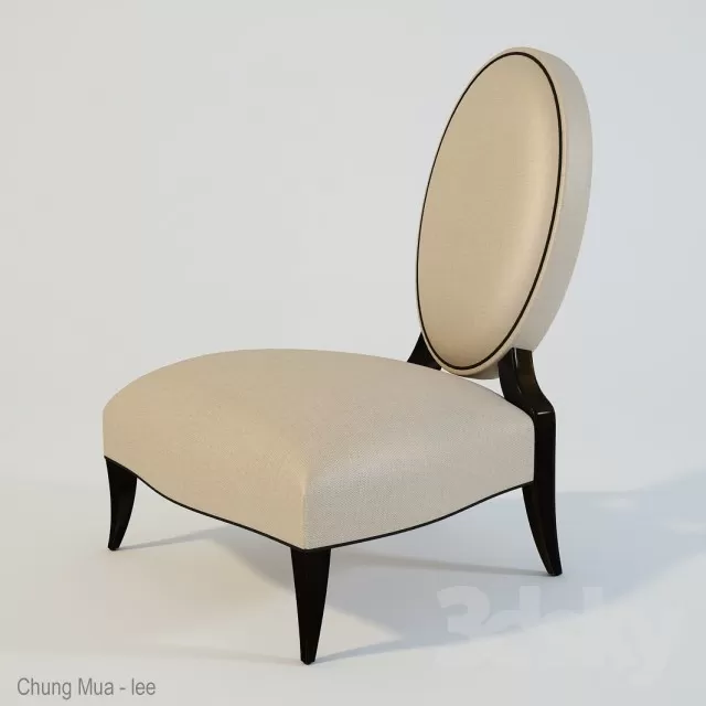 3DSKYFREE – CLASSIC - LIVINGROOM - CHAIR 3DS MAX MODELS