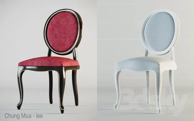 3DSKYFREE – CLASSIC - LIVINGROOM - CHAIR 3DS MAX MODELS