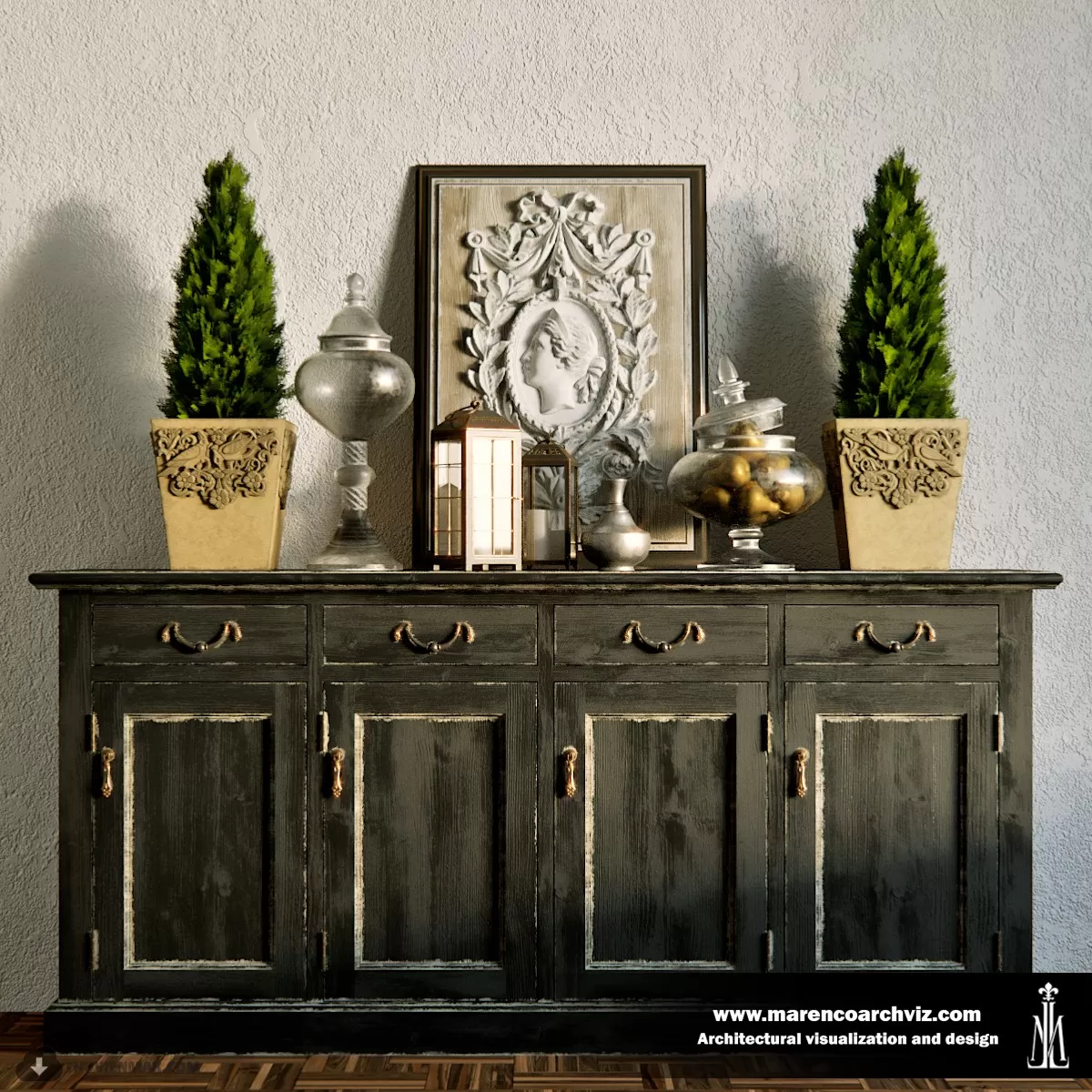 3DSKYFREE – CLASSIC - LIVINGROOM - DRAWER 3DS MAX MODELS