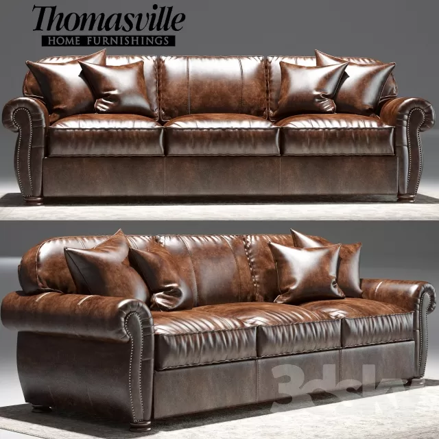 3DSKYFREE – CLASSIC - LIVINGROOM - SOFA - LONG 3DS MAX MODELS