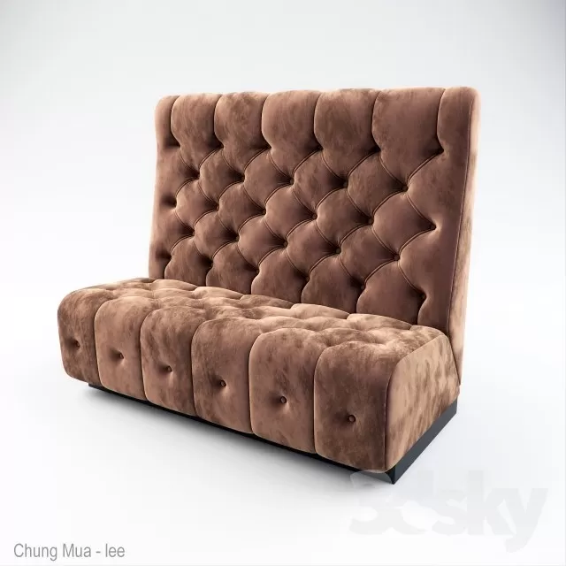3DSKYFREE – CLASSIC - LIVINGROOM - SOFA - LONG 3DS MAX MODELS