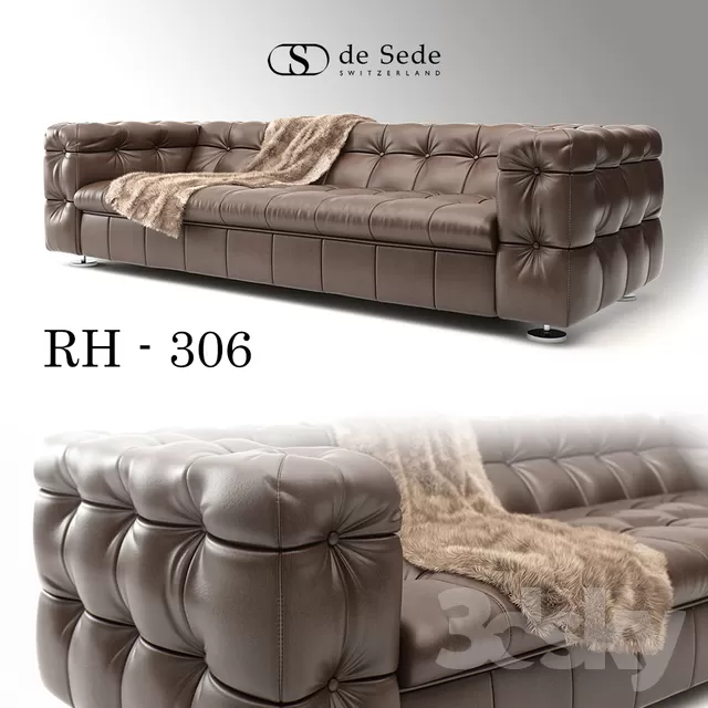 3DSKYFREE – CLASSIC - LIVINGROOM - SOFA - LONG 3DS MAX MODELS