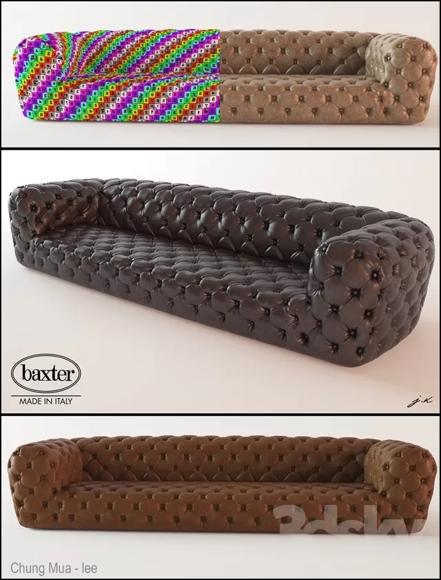 3DSKYFREE – CLASSIC - LIVINGROOM - SOFA - LONG 3DS MAX MODELS